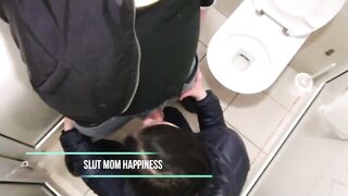 She sucked my dick well good in a public toilet