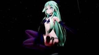 MMD 4k YamaKaze bikini Follow the Leader