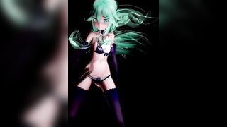 MMD 4k YamaKaze bikini Follow the Leader