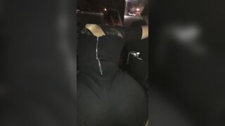 Car sex with strapon ebony