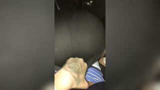 Car sex with strapon ebony