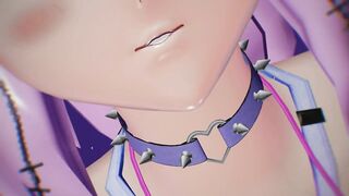 MMD R18 4k UHD Bondage Bikini Misaka Rose - Vibrations - 1068