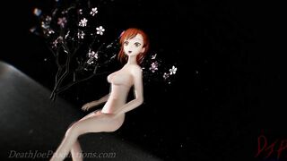 MMD R18 4k Misaka Mikoto - bikini and stockings - Paradinha - 1024