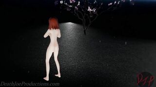 MMD R18 4k Misaka Mikoto bikini & stockings - hi fi raver - 1029