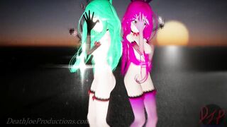 MMD R18 4k  Mirror dance Yamakaze - Lupin 1032