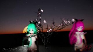 MMD R18 Yamakaze Duet - love me if you can -1043