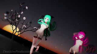 MMD R18 Yamakaze Duet - love me if you can -1043