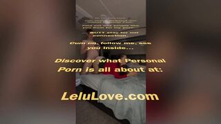 XXXmas babe blowjob & doggystyle fucking creampie behind the scenes on live webcam show with flu coughing hubby - Lelu Love