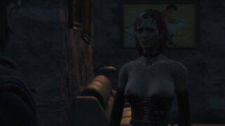 fallout 4 Cait. A girl with a very hot temper and beautiful breasts | Porno game