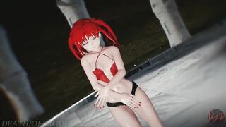 MMD R18+ Kuroko B B F Beach Stage 1160