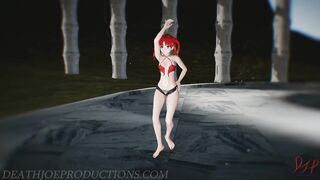 MMD R18+ Kuroko B B F Beach Stage 1160