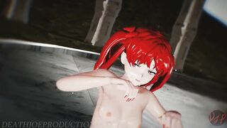 MMD R18+ Kuroko B B F Beach Stage 1160