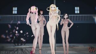 MMD R18+ Waifu Mix Shake It 1161