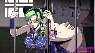 Jolyne Kujo Gets her Thicc Ass Interrogated (Jojo's Bizarre Adventure Commission)