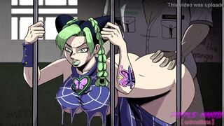 Jolyne Kujo Gets her Thicc Ass Interrogated (Jojo's Bizarre Adventure Commission)