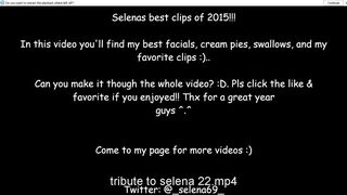 SO SAD SHE QUIT PORN SHES ONE OF MY FAVORITE SELENA22 TRIBUTE SHORT VID COMMENT BELOW FOR MORE