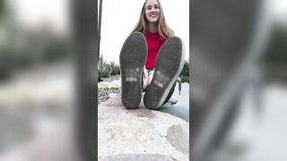 Sweety Teenage with Honey Feet