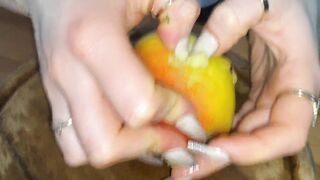 Long Nails Fruits Massacre Part 4 I MyNastyFantasy