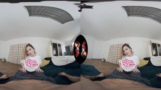 Vrlatina - Super Hot Blonde Latina VR Sex