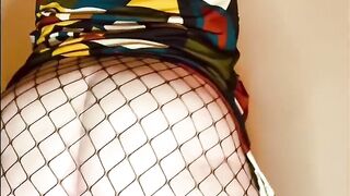 AriesBBW in my Sexy Nets