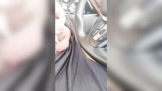 Step mom hand slip into step son pants while driving the car