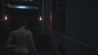 The naked and hot beauty Jill from the game resident evil 3 | Porno Game 3d