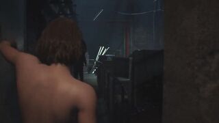 The naked and hot beauty Jill from the game resident evil 3 | Porno Game 3d