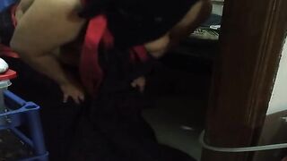 Desi Hot StepMom in Saree without Blouse fucked by StepSon While cooking - DESTROYED HER BIG ASS & CAME INSIDE (Tamil)