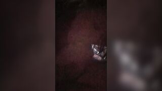 Privately filmed gangbang in porn cinema with fucking, cumshot, blowjob