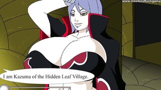 Naruto sex with the prettiest woman Akatsuki busty and ass