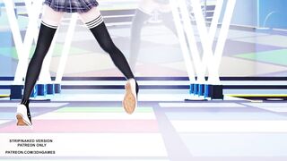 [MMD] Giga - CH4NGE Petite Teen Marie Rose Sexy Hot Dance Uncensored Hentai