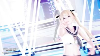 [MMD] Giga - CH4NGE Petite Teen Marie Rose Sexy Hot Dance Uncensored Hentai