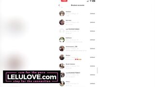 Babe gets goofy on TikTok, reveals more behind the scenes of catfish romance scams, dirty talk JOI with big boobs - Lelu Love