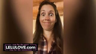 Babe gets goofy on TikTok, reveals more behind the scenes of catfish romance scams, dirty talk JOI with big boobs - Lelu Love