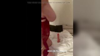 Hot mom riding dildo - intro