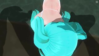 3D HENTAI POV Hatsune Miku sucks you off