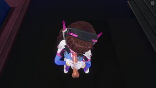 3D HENTAI DVA wants to taste your cum