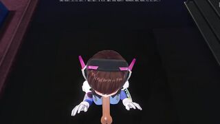 3D HENTAI DVA wants to taste your cum