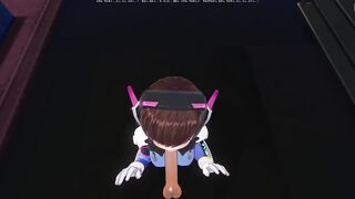 3D HENTAI DVA wants to taste your cum