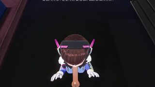 3D HENTAI DVA wants to taste your cum