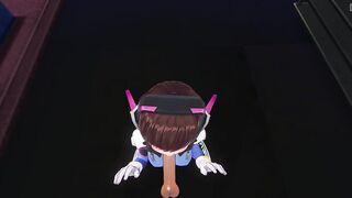 3D HENTAI DVA wants to taste your cum