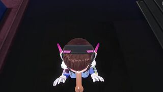 3D HENTAI DVA wants to taste your cum