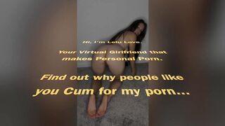 She wiggles her bare naked toenails in flip flops/sandals then oily soles red nails spreading pussy asshole JOI - Lelu Love