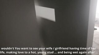 cheating wife has a romentic breeding session with her long term bull, while hubby records all of it