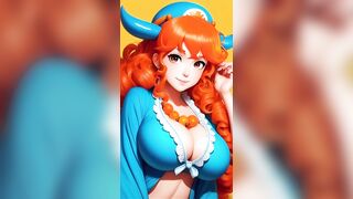 Try to not cum with Nami compilation