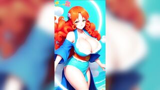 Try to not cum with Nami compilation