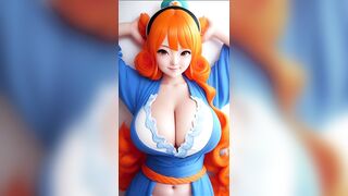 Try to not cum with Nami compilation