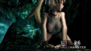 Himechan bikini version fucked wild forest 3d hentai ahegao sexy bitch