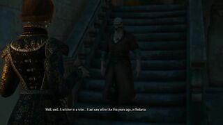 Queen Anna Henrietta gives a Offer Which Geralt couldn't Refused Witcher 3