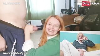 MyDirtyHobby - Redhead Iva Sonnenschein blowjob tutorial